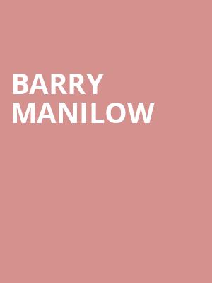 Barry Manilow, Sandler Center For The Performing Arts, Virginia Beach